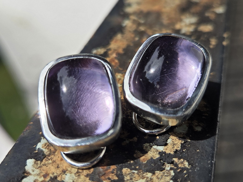 Amethyst Clipse rechteckig