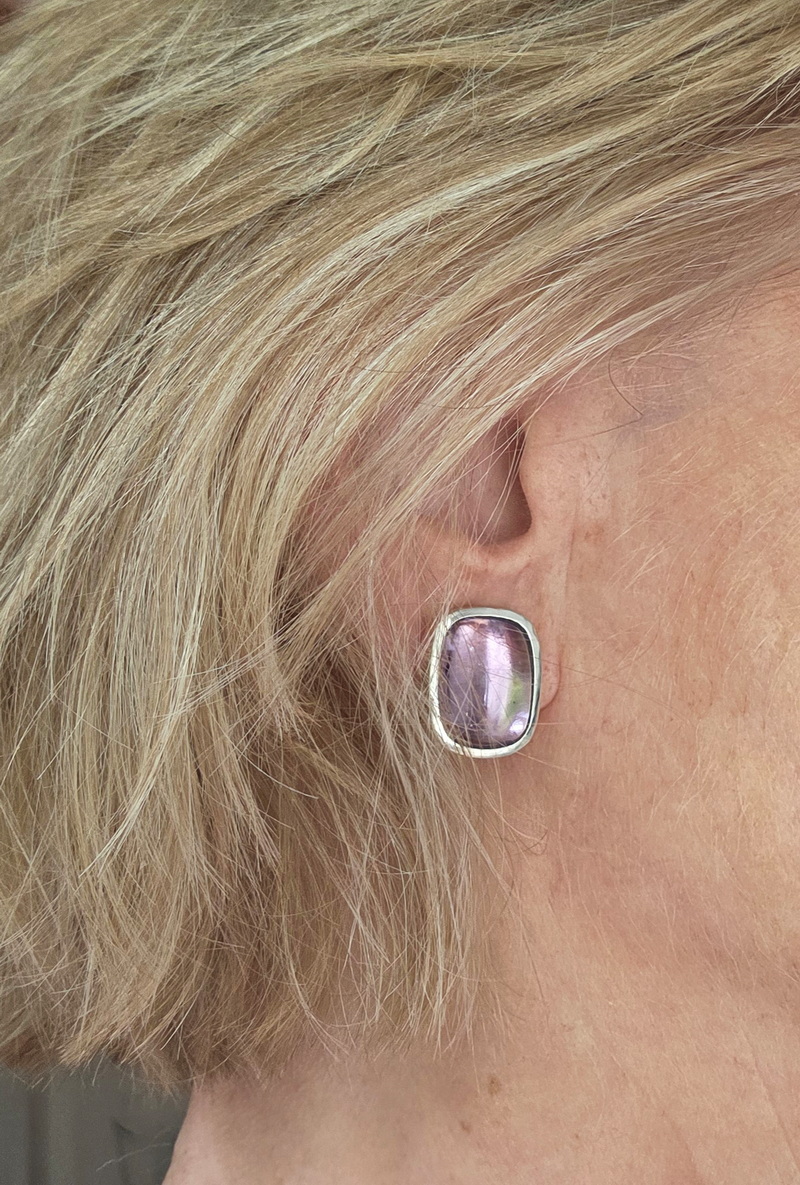 Amethyst Clipse rechteckig – Bild 6