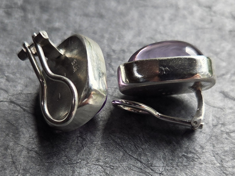 Amethyst Clipse rechteckig – Bild 5