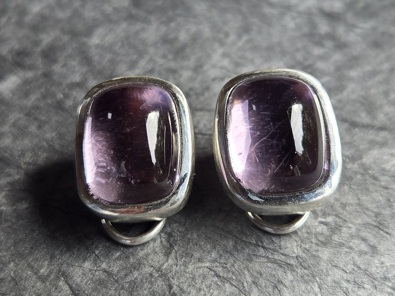 Amethyst Clipse rechteckig – Bild 2