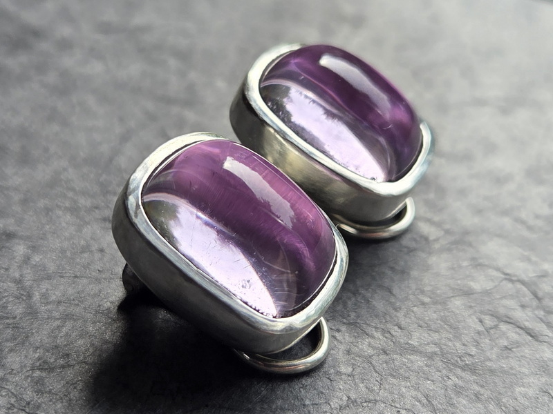 Amethyst Clipse rechteckig – Bild 4