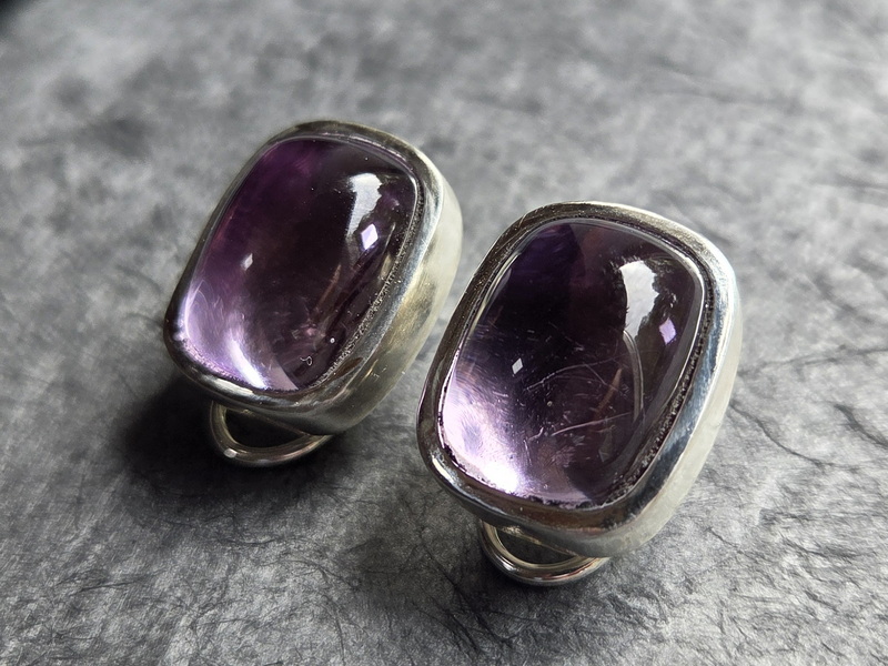 Amethyst Clipse rechteckig – Bild 3
