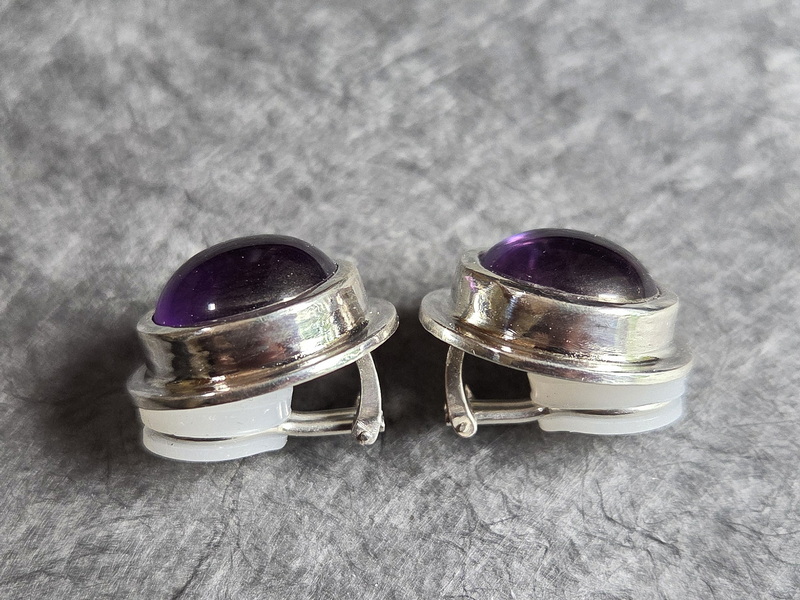 Amethyst Clipse rund – Bild 3